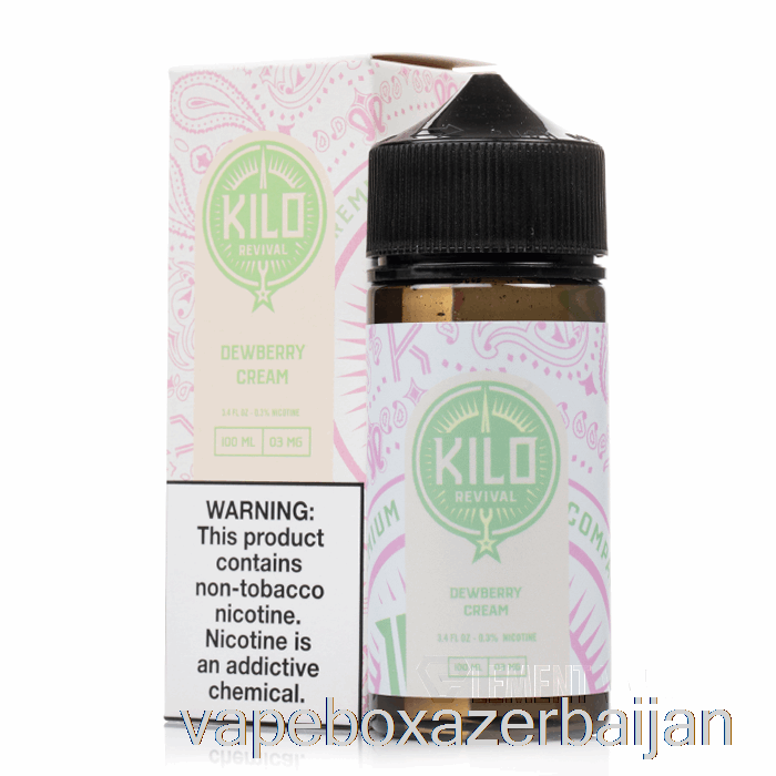 Vape Baku Dewberry Cream - KILO Revival - 100mL 0mg